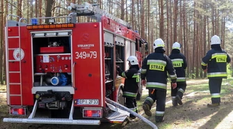 Pożary lasów w powiecie piotrkowskim. Strażacy apelują o rozwagę