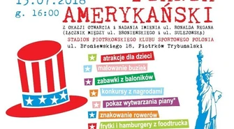 Impreza w amerykańskim stylu w Piotrkowie