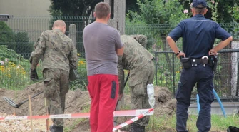 Niebezpieczne znalezisko w Sulejowie