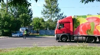 Drogówka kontrolowała kierowców tirów 