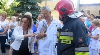 Ewakuacja w szpitalu przy Roosevelta?