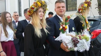 Dożynki gminno-parafialne w Wolborzu