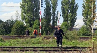 Zwłoki mężczyzny w pobliżu torów