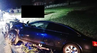 Dwie osoby zginęły na miejscu 