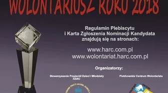 Kto zostanie wolontariuszem roku 2018? Rusza plebiscyt Stowarzyszenia HARC 