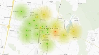 Zamontowano 20 czujników jakości powietrza w Piotrkowie