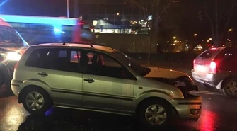 Kolizja przy Lidlu. Kierowcy, zachowajcie ostrożność! 