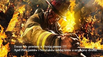 Pilnie potrzebna krew dla strażaka z gminy Czarnocin