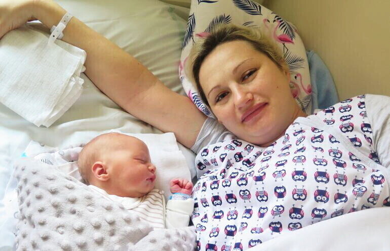 Kubuś pierwszym piotrkowianinem w nowym roku