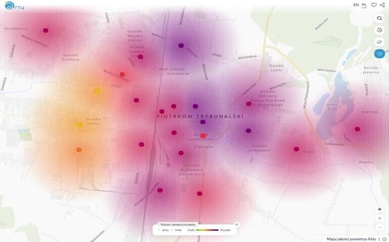 Bardzo zła jakość powietrza w Piotrkowie