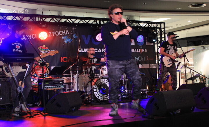 Sidney Polak wystąpił w galerii Focus Mall