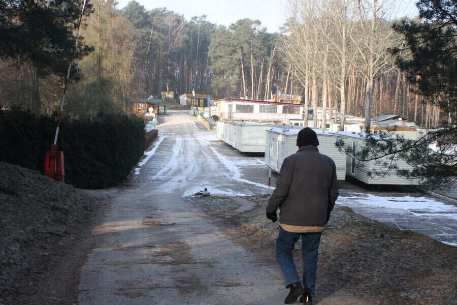 Zalew Sulejowski bez portu u Łysego