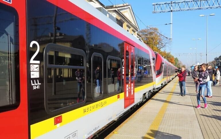 Piotrków Trybunalski wreszcie na trasie Łódzkiej Kolei Aglomeracyjnej