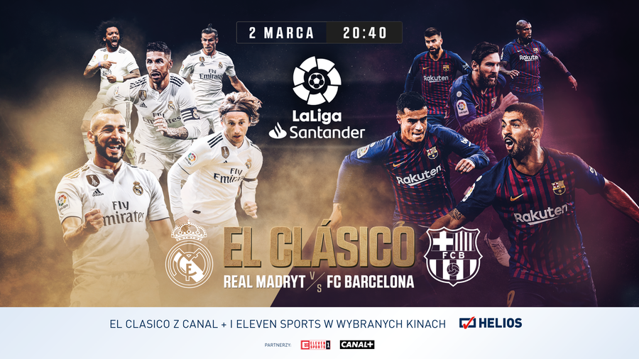 El Clasico na wielkim ekranie