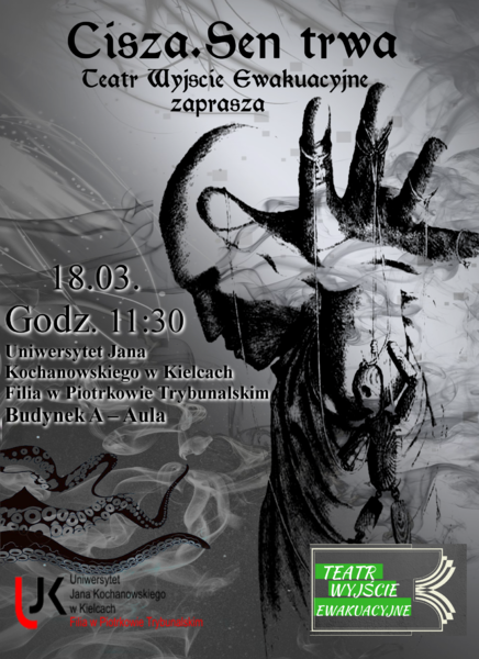 Cisza. Sen trwabędzie można zobaczyć w Piotrkowie