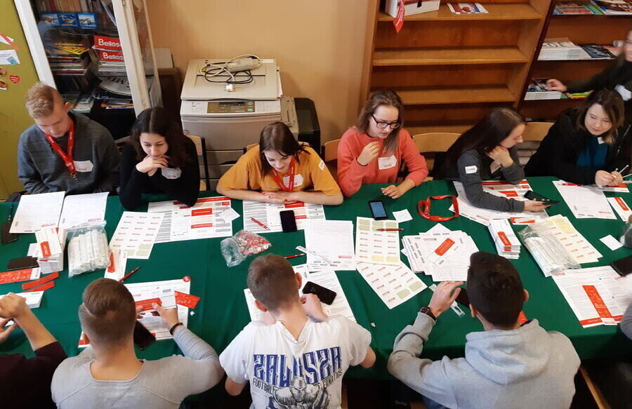 Dzień Dawcy Szpiku w ZSP nr 6