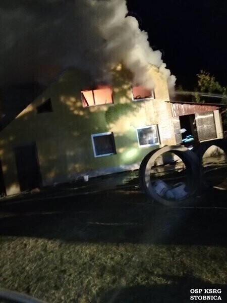 Seria pożarów w powiecie piotrkowskim