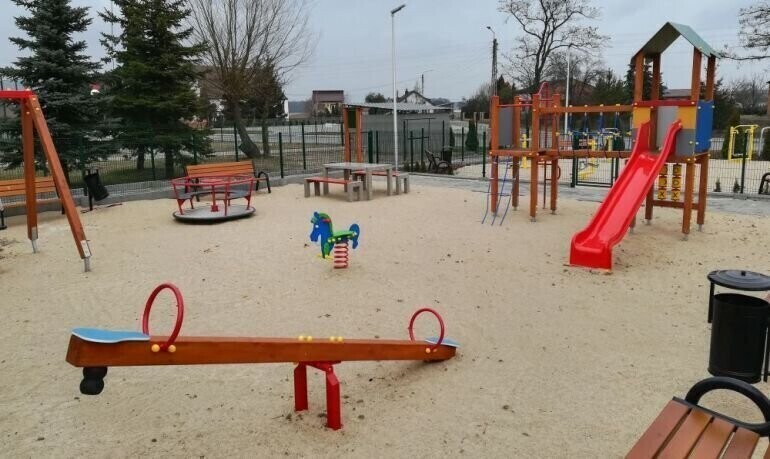 Wiosna na siłowni w gminie Wola Krzysztoporska