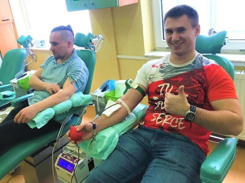 Pierwszy dzień wiosny świętowali oddając krew