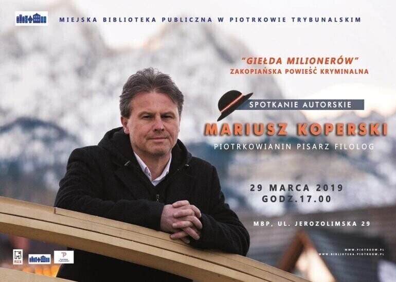 Spotkaj się z autorem kryminałów