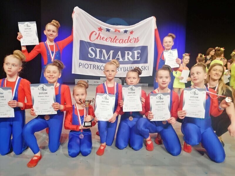 Cheerleaders Simare brązowymi medalistkami Mistrzostw Polski Cheerleaders PSCh
