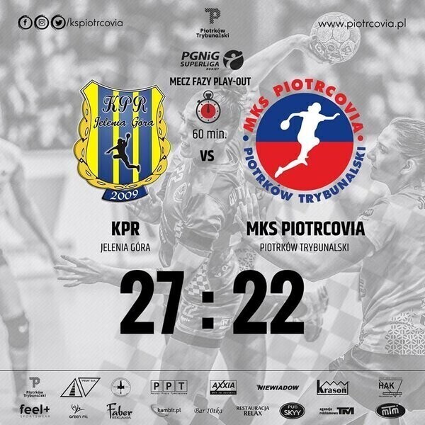Piotrcovia rozpoczęła fazę play-out od porażki