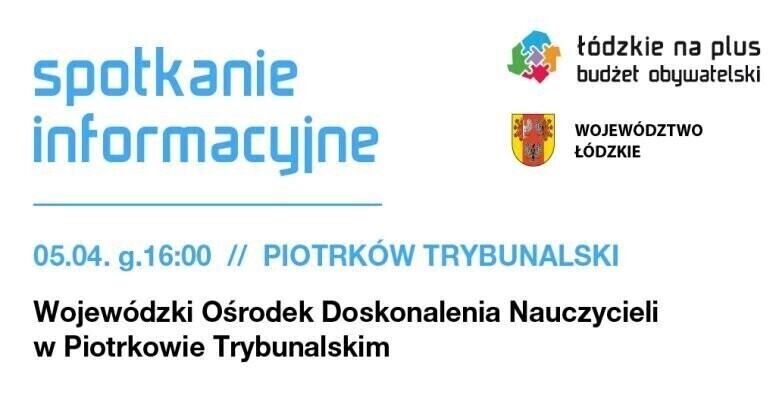 Spotkanie w sprawie budżetu obywatelskiego województwa