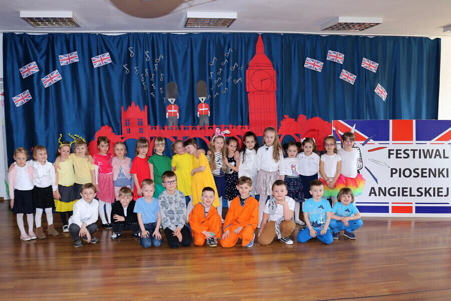 13 piotrkowskich przedszkoli wzięło udział w Festiwalu Piosenki Angielskiej