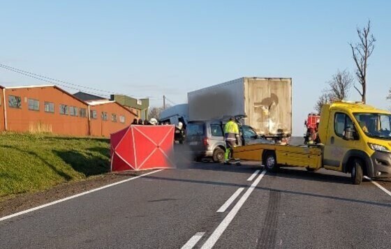 Na drodze w Srocku zginął człowiek AKTUALIZACJA