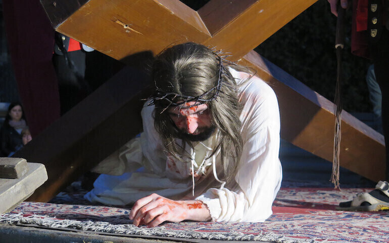 Droga krzyżowa na ulicach Piotrkowa