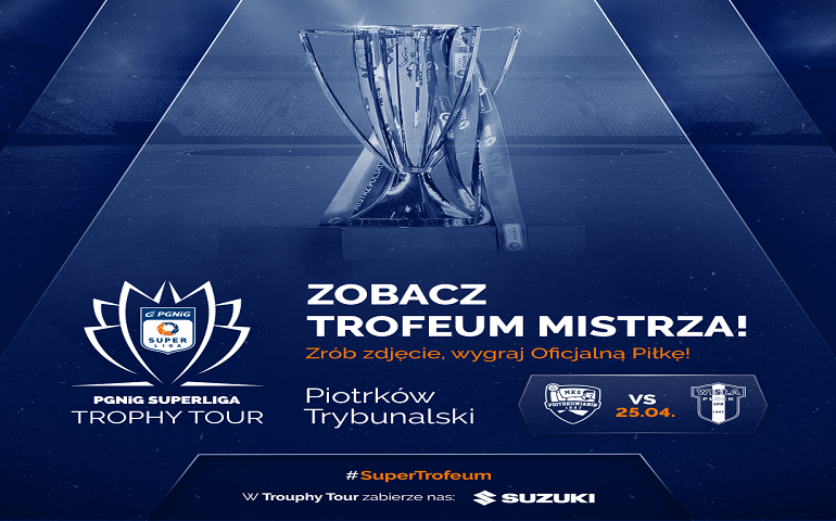 Obejrzyj mistrzowski puchar przed i podczas meczu Piotrkowianina z Wisłą Płock