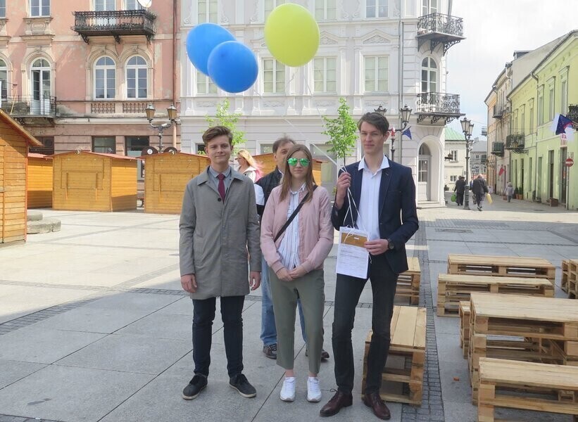 W Piotrkowie wysłali PIT w kosmos