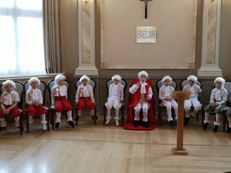 Najmłodsi upamiętnili Konstytucję 3 maja