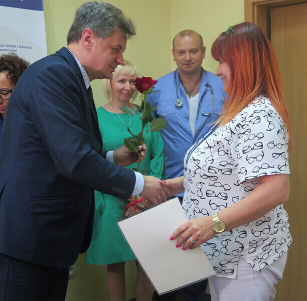 W Powiatowym Centrum Matki i Dziecka uczczono Międzynarodowy Dzień Pielęgniarek i Położnych