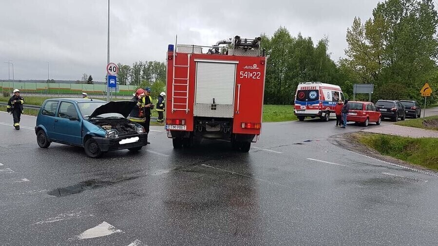 Stłuczka w Studziankach