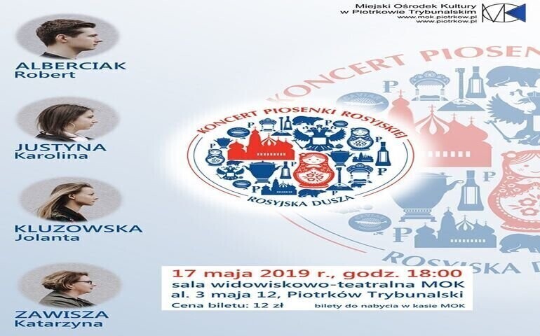 Koncert Rosyjska dusza w Piotrkowie