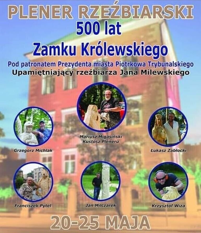 Plener rzeźbiarski w Piotrkowie