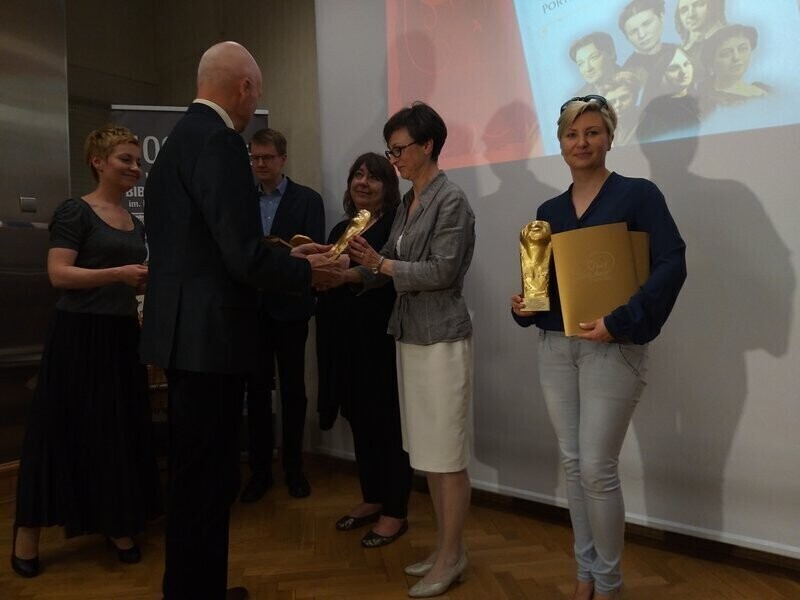 Złoty Ekslibris za najlepszą książkę o ziemi łódzkiej 2018 odebrany.