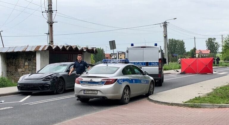 Śmiertelne potrącenie rowerzysty w Bujnach