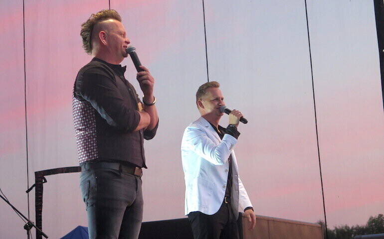 MIG rozgrzał publiczność w Woli Krzysztoporskiej