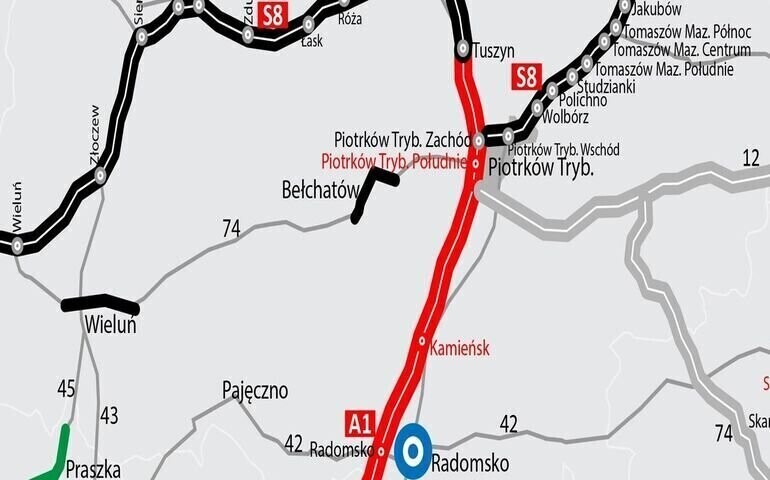 300 mln euro współfinansowania na ostatni odcinek A1