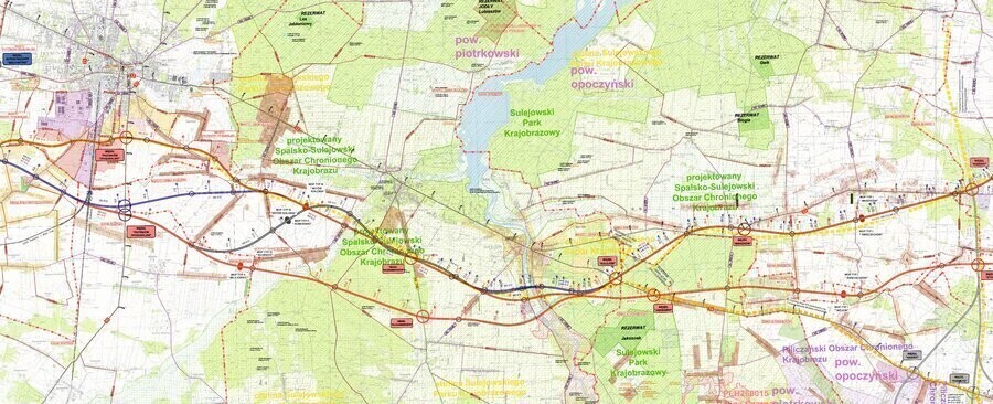 Jest decyzja środowiskowa dla S12 i S74 na wschód od Piotrkowa