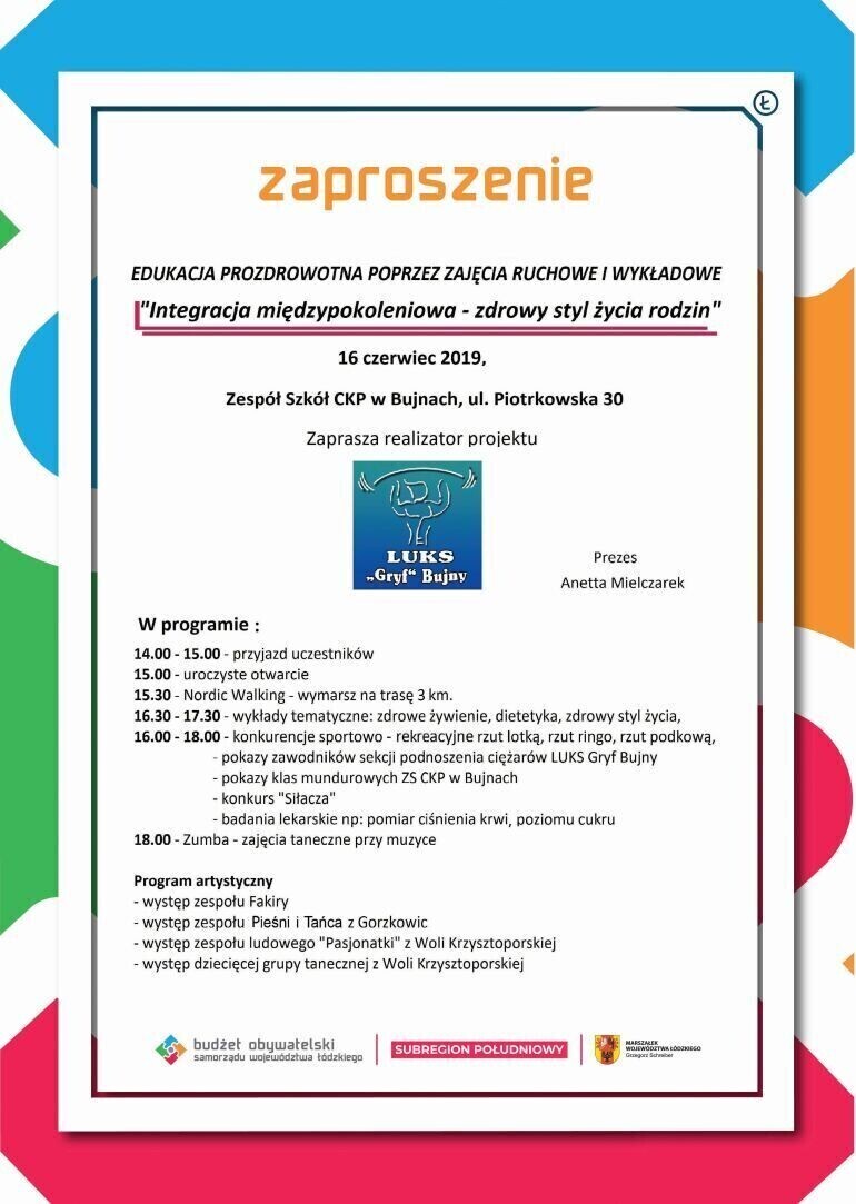 Coś dla ciała coś dla ducha. W niedzielę wybierz się do Bujen