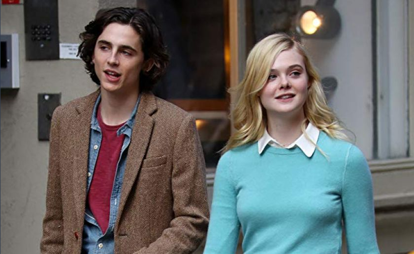 W deszczowy dzień w Nowym Jorku