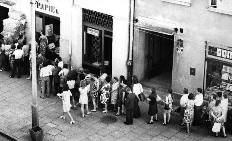 Mięso i cukier na kartki Tak było...