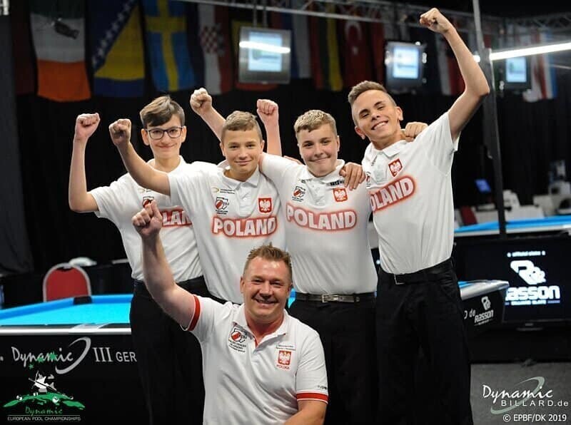 Oskar Jamorski bilardowym mistrzem Europy