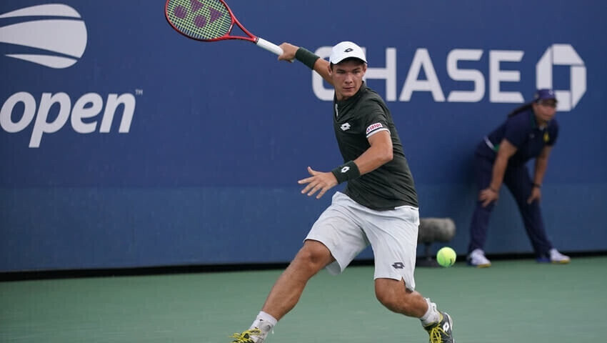 Kamil Majchrzak już w II rundzie US Open deszcz uniemożliwił rozegranie meczu