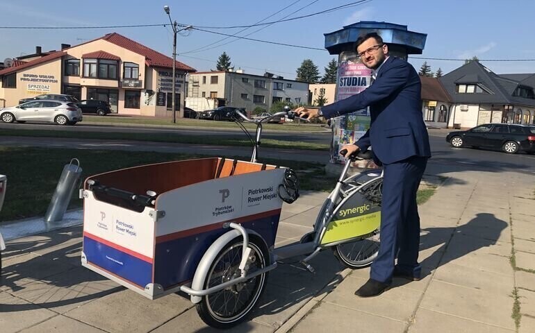Lepiej późno niż wcale piotrkowianie znów mogą korzystać z roweru miejskiego
