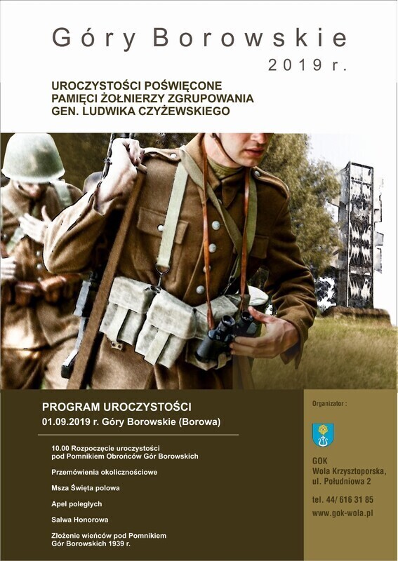 Góry Borowskie. Uczczą pamięć żołnierzy WRZEŚNIA