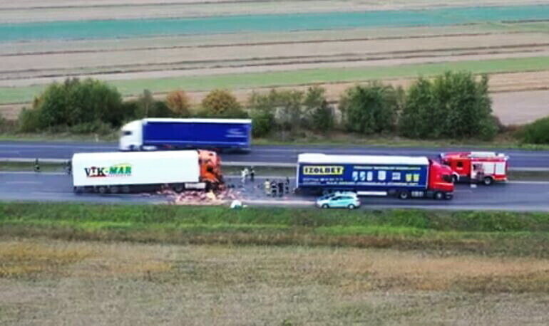 Wypadek w Kargał-Lesie. Jedna osoba nie żyje FILM